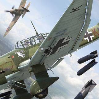 Dive bomber wallpaper