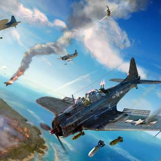 Dive bomber wallpaper