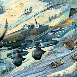 Dive bomber wallpaper