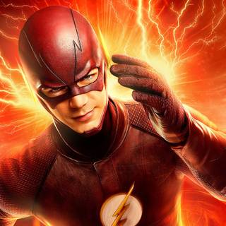 DC The Flash poster wallpaper