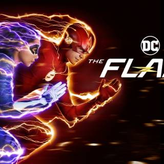 DC The Flash poster wallpaper