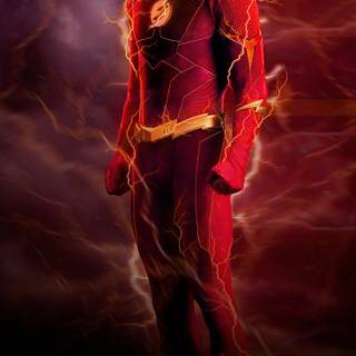 DC The Flash poster wallpaper