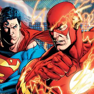 DC The Flash poster wallpaper