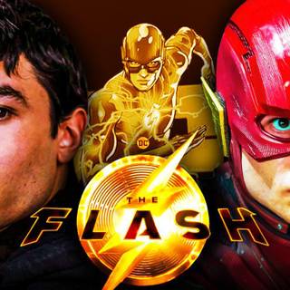 DC The Flash poster wallpaper