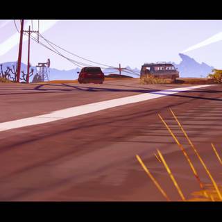 Road 96 Mile 0 gaming 2023 wallpaper