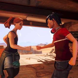 Road 96 Mile 0 gaming 2023 wallpaper