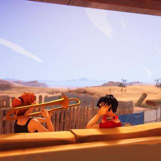 Road 96 Mile 0 gaming 2023 wallpaper