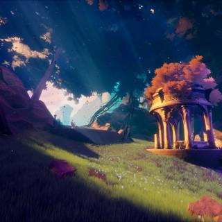 Strayed Lights HD wallpaper