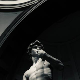 David sculpture wallpaper