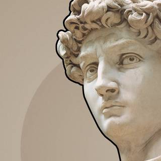 David sculpture wallpaper