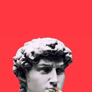 David sculpture wallpaper