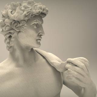 David sculpture wallpaper