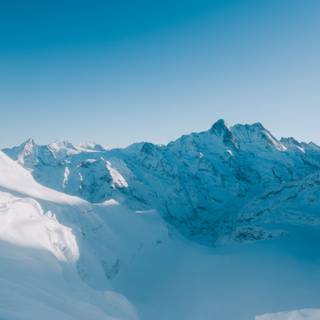 Winter mountains 2560x1440 wallpaper