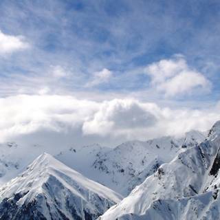 Winter mountains 2560x1440 wallpaper