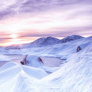 Winter mountains 2560x1440 wallpaper