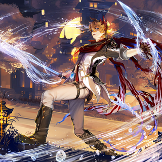 Zhongli and Childe wallpaper