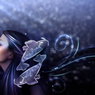 Zodiac girl wallpaper