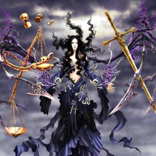 Zodiac girl wallpaper