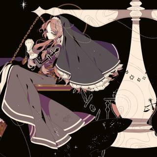 Zodiac girl wallpaper