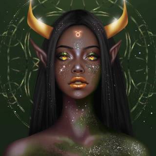 Zodiac girl wallpaper