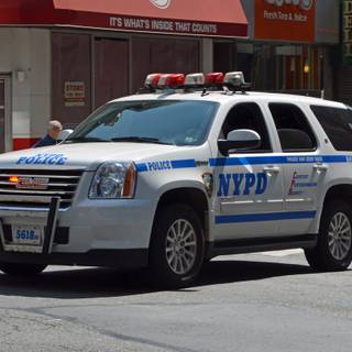 New York cop car wallpaper