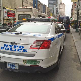 New York cop car wallpaper