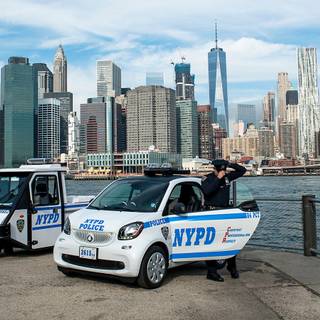 New York cop car wallpaper