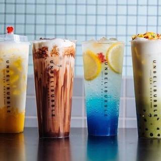 Spring bubble tea wallpaper