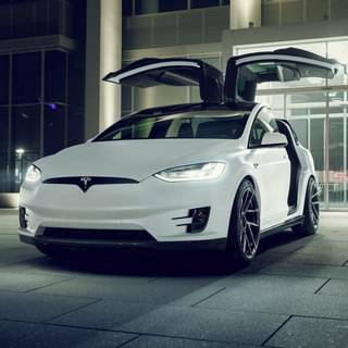 Tesla X 2023 wallpaper