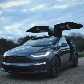 Tesla X 2023 wallpaper