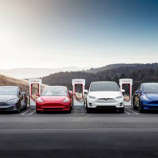 Tesla X 2023 wallpaper