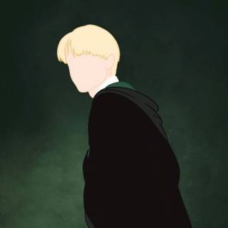 Draco Malfoy anime wallpaper