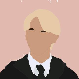Draco Malfoy anime wallpaper