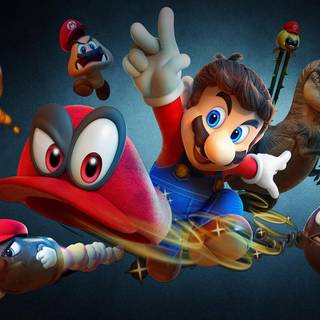 Super Mario Bros movie wallpaper