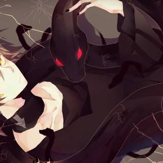 Horror anime boy wallpaper