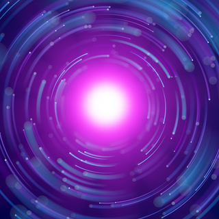 Purple circle wallpaper