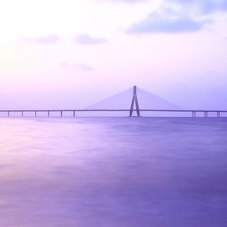 Purple river wallpaper