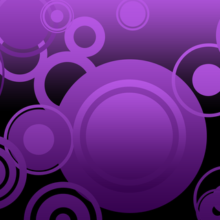 Purple circle wallpaper