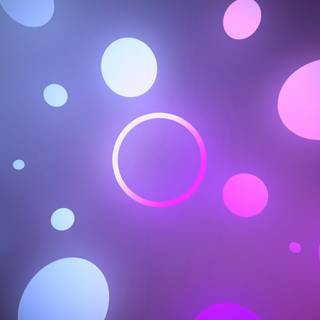 Purple circle wallpaper