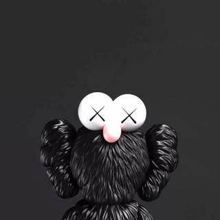 Black Kaws wallpaper
