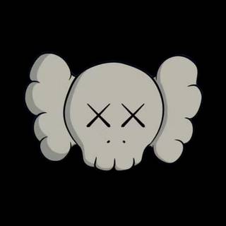 Black Kaws wallpaper