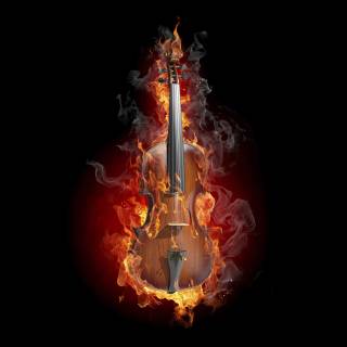 Music amoled wallpaper