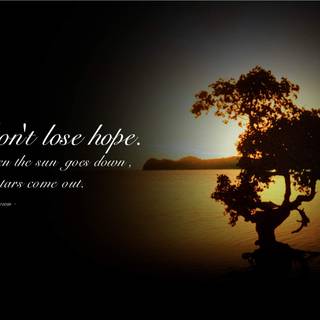 Encouraging words wallpaper