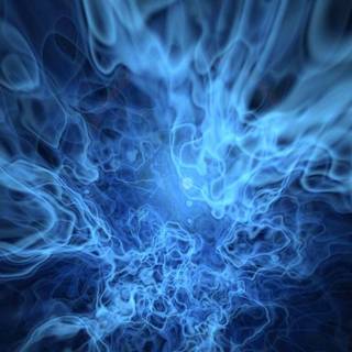 Blue aura wallpaper