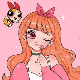 Powerpuff Girls anime wallpaper