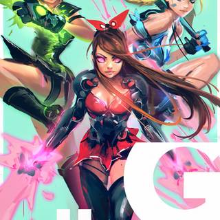 Powerpuff Girls anime wallpaper