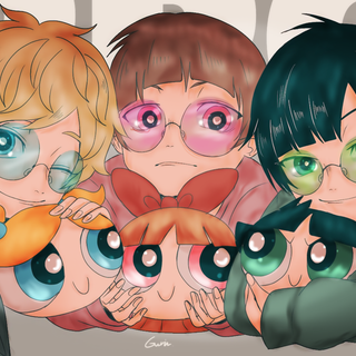 Powerpuff Girls anime wallpaper