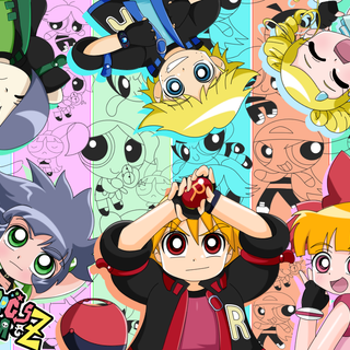 Powerpuff Girls anime wallpaper