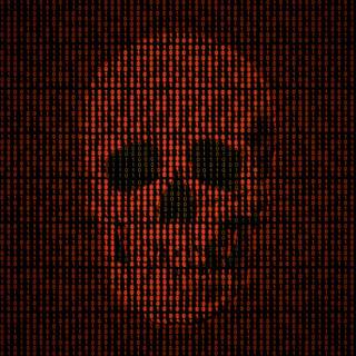 Hacker red wallpaper