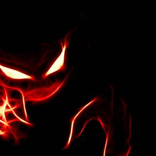 Hacker red wallpaper